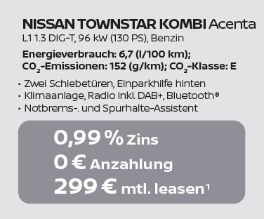 Nissan Townstar Kombi