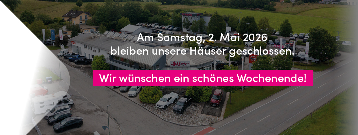 Schließung 2.Mai 2026